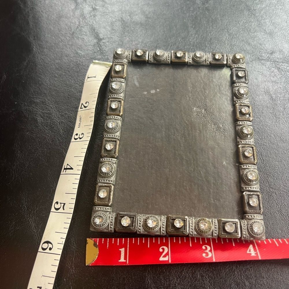 Metal Jeweled Picture Frame - Picture 6 of 6
